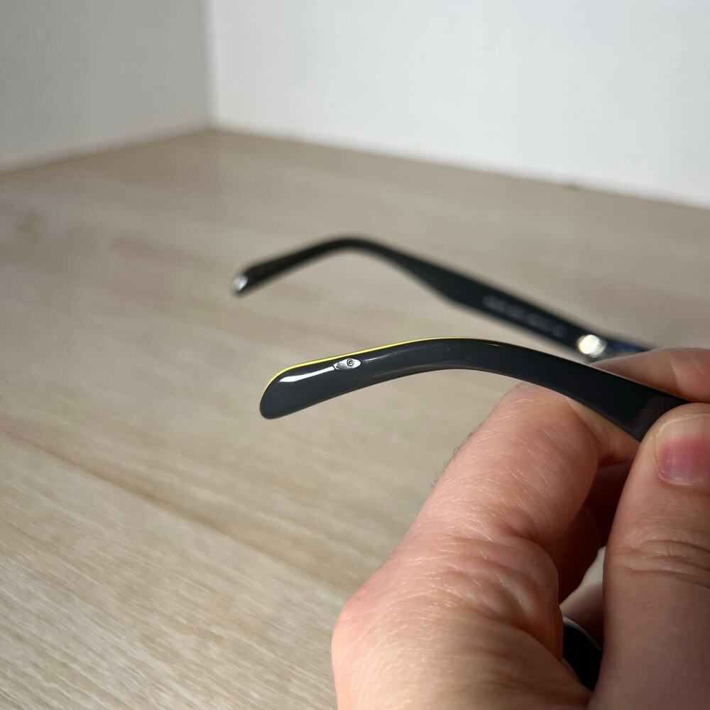 Prada VPR27S UR0-1O1 Eyeglasses Cat Eye Polished Gray Frames 53-17-140 - Picture 11 of 13